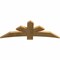 Ekena Millwork Alberta Rough Sawn Timber Gable Bracket, Western Red Cedar, 60"W x 22"H x 2"D x 6"F, 9/12 Pitch GBW060X22X0206ALB00RWR - alternate 2